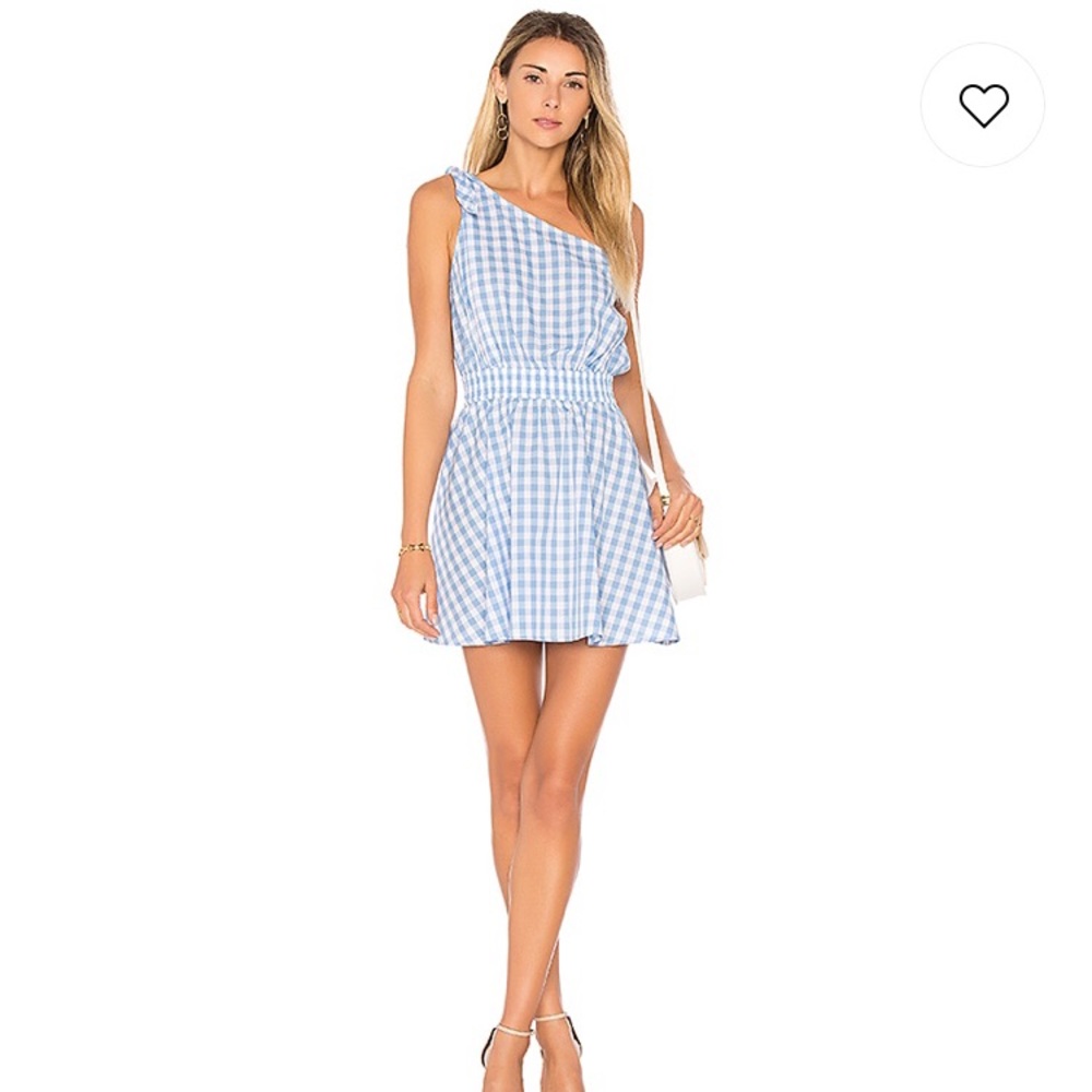One shoulder mini dress